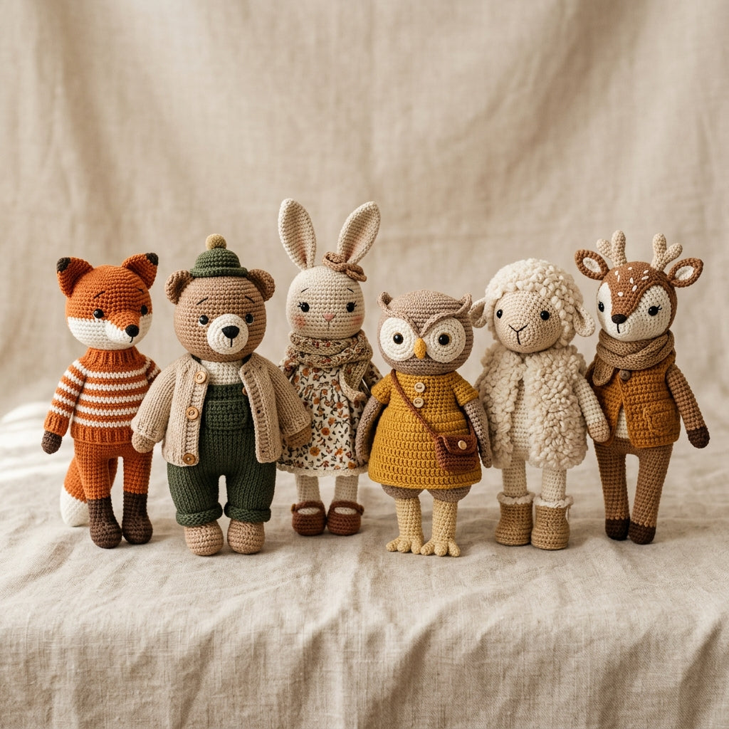 Crocheted Dolls