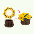 Handcrafted Crochet Potted Plant Coaster - Versatile Decor